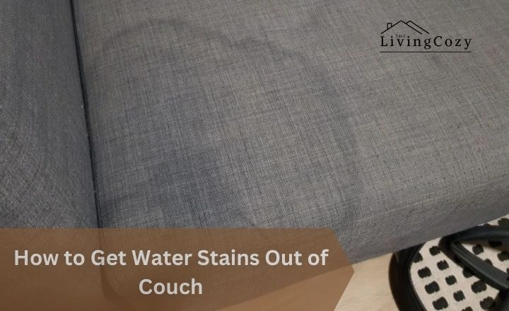 How to Get Water Stains Out of Couch