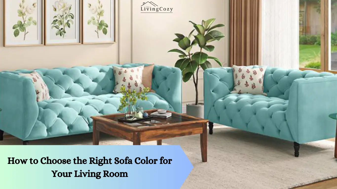 How to Choose the Right Sofa Color for Your Living Room