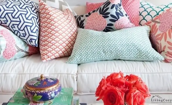 How to Mix and Match Pillows on a Sofa